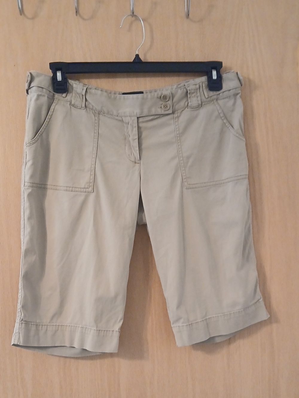 The Limited Khaki Bermuda Shorts